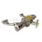 Emtek 5100RL Regular Rosette with Rope Lever, Entry US14