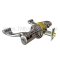 Emtek 5100RL Regular Rosette with Rope Lever, Entry US26