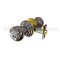 Emtek 5100W Keyed In Knob with Waverly Knob, Entry US26