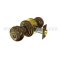 Emtek 5100W Keyed In Knob with Waverly Knob, Entry US7