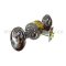 Emtek 5101E Keyed In Knob with Egg Knob, Entry US26