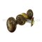 Emtek 5101E Keyed In Knob with Egg Knob, Entry US7