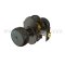 Emtek #8 Rosette with Providence Knob Entry Function in US10B