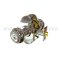 Emtek 5108RK Keyed In Knob with Rope Knob, Entry US14