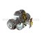 Emtek 5108RK Keyed In Knob with Rope Knob, Entry US26