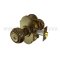 Emtek 5108RK Keyed In Knob with Rope Knob, Entry US7