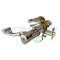 Emtek 5108RL Keyed In Lever with Rope Lever, Entry US14