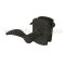 Emtek 5164D #4 Rosette with Durango Lever, Dummy MB