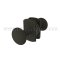 Emtek 5164WC #4 Rosette w/ Winchester Knob, Dummy MB