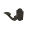 Emtek 54511SN #11 Rosette w/ Siena Lever, Dummy MB