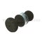 Emtek 54512PT #12 Rosette w/ Petal Knob, Dummy MB