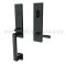 Emtek 4818BA Contemporary Brass Davos Tubular Entry Set with Basel Lever
