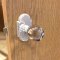 Application Image for Emtek 8108 Bristol Knob with #8 Rosette Polished Chrome