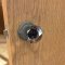 Application Image for Emtek 8107 Diamond Crystal Knob with Ribbon & Reed Rosette Antique Nickel