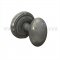 Emtek 8107 Egg Knob with Ribbon & Reed Rosette Antique Nickel