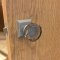 Application Image for Emtek 8131 Lowell Crystal Knob with Quincy Rosette Antique Nickel