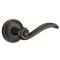 Emtek Medici Lever, Lost Wax Cast Bronze Handleset, #12 Rosette, Oil Rubbed Bronze Medium Bronze (MB)