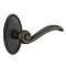 Emtek EM71014MDI Medici Lever on #14 Rosette Medium Bronze