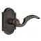 Emtek EM71011NA Napoli Lever on #11 Rosette Medium Bronze