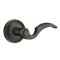 Emtek Napoli Lever, Lost Wax Cast Bronze Handleset, #12 Rosette, Oil Rubbed Bronze Medium Bronze (MB)