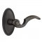 Emtek EM71014NA Napoli Lever on #14 Rosette Medium Bronze