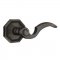 Emtek EM71015NA Napoli Lever on #15 Rosette Medium Bronze