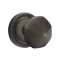Emtek Octagon Knob, Lost Wax Cast Bronze Handleset, #12 Rosette, Oil Rubbed Bronze Medium Bronze (MB)