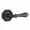 Emtek EM71015OCL Octagon Lever on #15 Rosette Medium Bronze