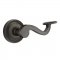 Emtek EM71012PD Padua Lever on #12 Rosette Medium Bronze