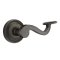 Emtek Padua Lever, Lost Wax Cast Bronze Handleset, #12 Rosette, Oil Rubbed Bronze Medium Bronze (MB)