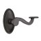 Emtek Padua Lever, Lost Wax Cast Bronze Handleset, #14 Rosette, Flat Black Bronze (FB)