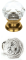 Actual Image of Emtek 86003 Diamond Glass Knob