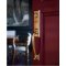 Emtek Harrison Mortise Entry Set on Wooden Door