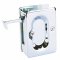 Emtek Pocket Door Lock in Polished Chrome Finish - Open