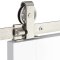 Emtek Classic Top Mount Barn Door Hanger in Brushed Stainless Steel Finish (SS)