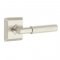 Emtek 8131 T-Bar Faceted Lever with Quincy Rosette Satin Nickel