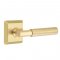 Emtek 8131 Myles Lever with Quincy Rosette Satin Brass