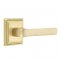 Emtek 8161 Spencer Lever with Wilshire Rosette Satin Brass