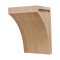 Hafele Wooden Corbel, Transitions Collection, 9" x 5-3/4" x 6", Maple finish
