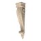 Hafele Wooden Corbel, Acanthus Collection, 24" x 5-1/4" x 4-3/8", Oak finish
