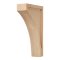 Hafele Wooden Corbel, Transitions Collection, 9" x 1-3/4" x 6", Oak finish