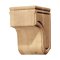 Hafele Wooden Corbel, 8-15/16" x 5-11/16" x 5-15/16", Cherry finish