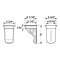 Hafele Wooden Corbel, Scroll Collection, 9" x 5-3/4" x 6-1/16" specs