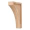 Hafele Wooden Corbel, Transitions Collection, 9" x 1-3/4" x 6", Cherry finish
