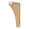 Hafele Wooden Corbel, Transitions Collection, 12" X 1-3/4" X 8", Cherry finish