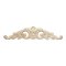 Hafele Wooden Onlay, Acanthus Collection, 20" x 4-1/2" x 5/8", Maple finish
