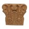 Hafele Wooden Ornament, Acanthus Collection, 4-1/2" x 5-1/8", Cherry finish
