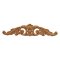 Hafele Wooden Onlay, Acanthus Collection, 20" x 4-1/2" x 5/8", Cherry finish