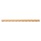 Hafele Wooden Moulding, Rope Collection, 11/16" x 5/16" x 96", Cherry finish