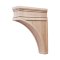 Hafele Wooden Corbel, Arcadian Collection, 12" x 2 7/8" x 9", Maple finish